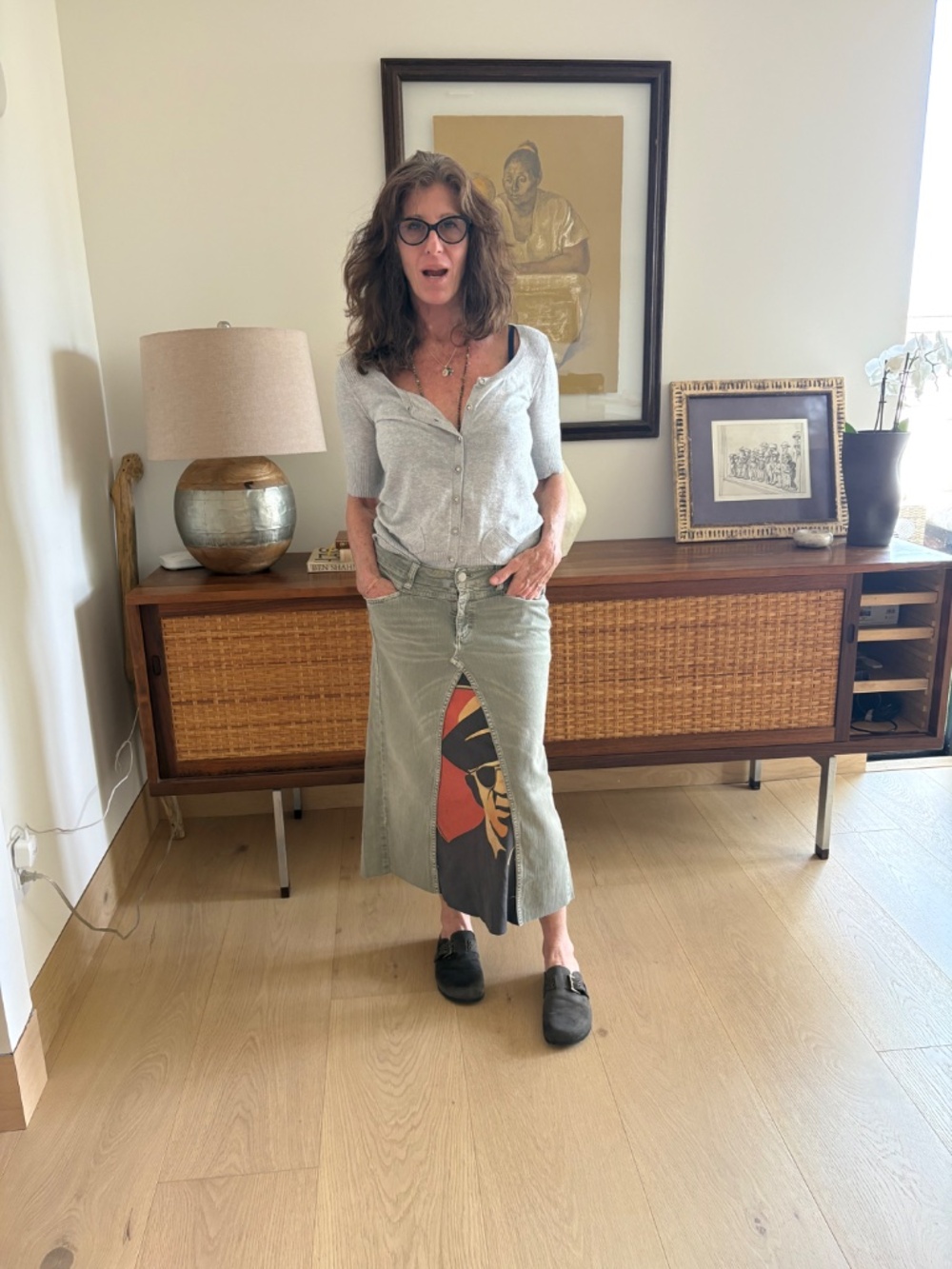Upcycled Skirt.